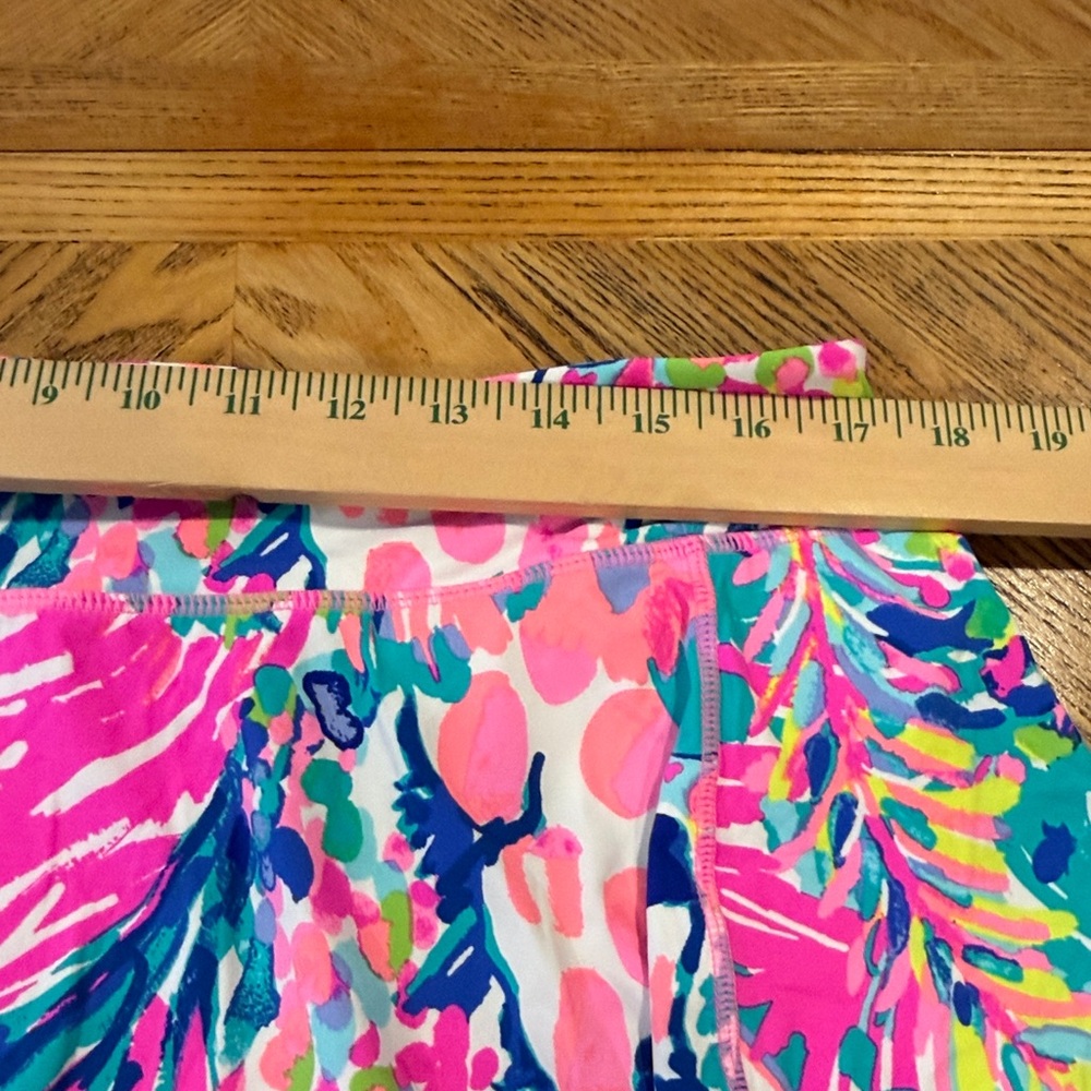 Lilly Pulitzer Meryl Luxletic Gumbo Limbo Aila Skort Skirt Women XL Athleisure - Picture 10 of 13